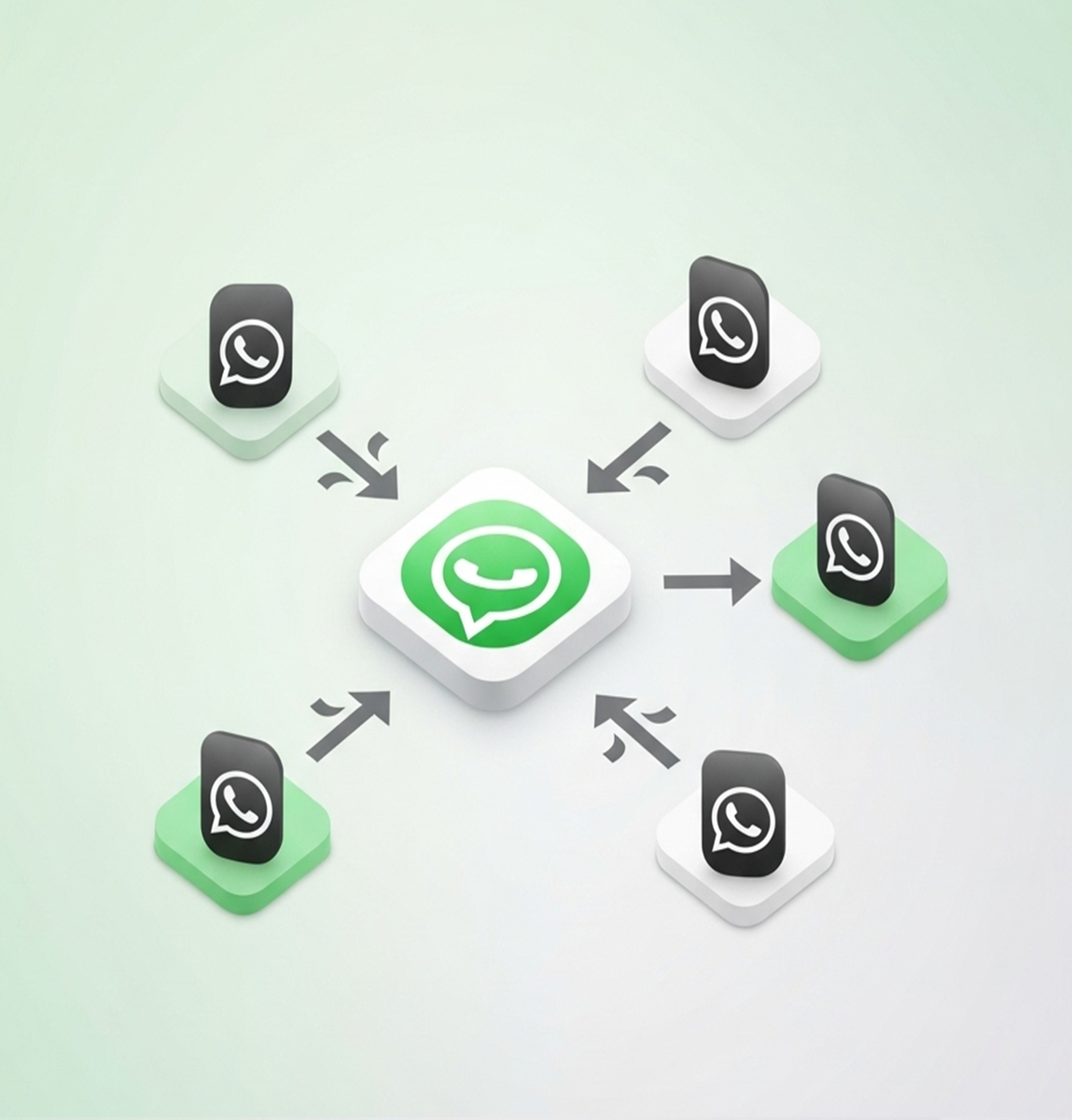 Panel general de WhatsApp